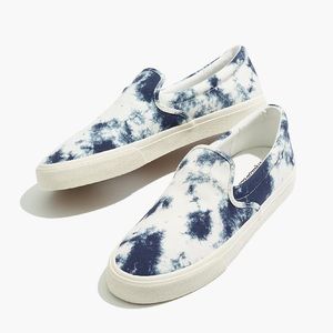 Madewell tie dye sidewalk slip-ons size 7